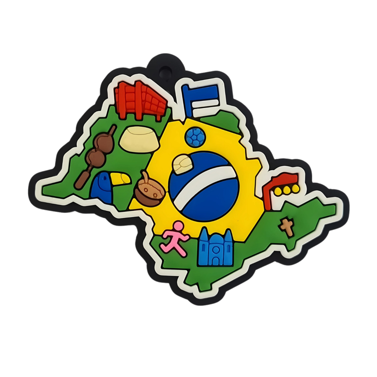Chaveiro Mapa São Paulo